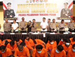 Polres Pelabuhan Tanjung Perak Berhasil Tekan Angka Kriminalitas Hingga 13 Persen di 2025