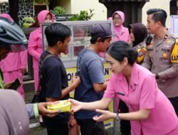 Jajaran Polresta Sidoarjo Bersama Bhayangkari Awali Tahun Dengan Aksi Sosial