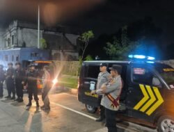 ‎*Polsek Sunggal Gelar Patroli Gabungan, Antisipasi Kejahatan Jalanan, Untuk Tekan Angka Kriminalitas*