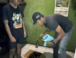 Polresta Cirebon Sita 145 Botol Miras Hasil Razia Pekat
