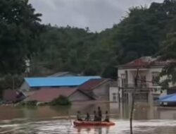 *Akibat  Hujan Deras, Enam Kecamatan Di Kalimantan Barat Terendam Banjir*