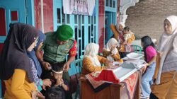 Sinergi Babinsa Dan Nakes, Ujung Tombak Percepatan Penurunan Stunting Di Sutojayan