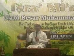 Peringati Isra’ Mi’raj Nabi Muhammad SAW, Mushola Nurul Jannah Kalianak Timur Hadirkan KH Ibrohim Amin