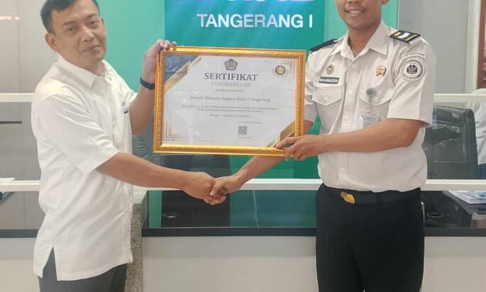 RUTAN KELAS I TANGERANG RAIH PENGHARGAAN PENGELOLAAN BMN TERBAIK TAHUN 2025 KATEGORI LIKUIDASI BMN