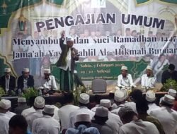 Santunan Anak Yatim dan Pengajian Umum Jamaah Yasin Tahlil Al-Hikmah Berlangsung Khidmat