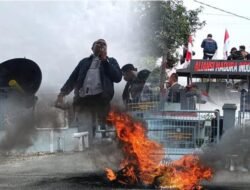 Kantor Wilayah Ditjen PAS Jatim di Surabaya, di Kepung  Massa Aliansi Madura Indonesia Membara