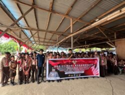 Langkah Preventif Satgaswil Papua Barat: Edukasi Bahaya Radikalisme di Momentum HUT Baden Powell ke-169