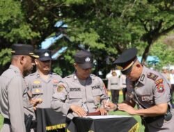 Kapolres Raja Ampat Pimpin Sertijab Wakapolres hingga Kasat, Ini Daftar Pejabat Barunya