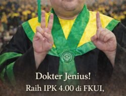 Dokter Jenius! Raih IPK 4,00 di FKUI, dr. Achmad Rafli Ciptakan AI untuk Sembuhkan Epilepsi Anak