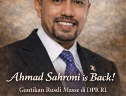 Ahmad Sahroni is Back! Gantikan Rusdi Masse di DPR RI, Sang Crazy Rich Priok Kembali Duduki Kursi Wakil Ketua Komisi III