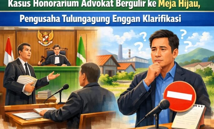 Konflik Honorarium Kuasa Hukum Diserahkan ke Pengadilan, Pengusaha Tulungagung Belum Respons Resmi