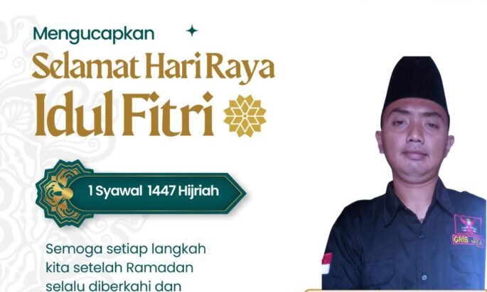 Ketua Grib Jaya Pabean Cantikan Ucapkan Selamat Hari Raya Idul Fitri 1447 H Mohon Maaf Lahir&Batin