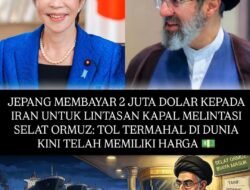 ‎🇯🇵🇯🇵🇮🇷 JEPANG MEMBAYAR 2 JUTA DOLAR KEPADA IRAN UNTUK LINTASAN KAPAL MELINTASI SELAT ORMUZ: TOL TERMAHAL DI DUNIA KINI TELAH MEMILIKI HARGA