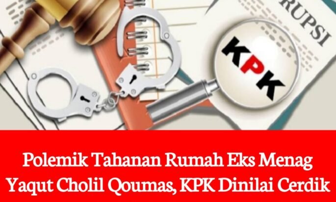 Polemik Tahanan Rumah Eks Menag Yaqut Cholil Qoumas , KPK dinilai cerdik dan cerdas hadapi tekanan Politik.