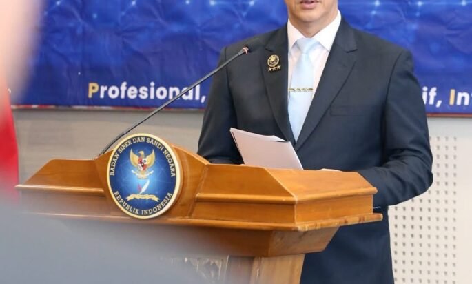 Pelantikan dan Pengambilan Sumpah Jabatan Badan Siber dan Sandi Negara.