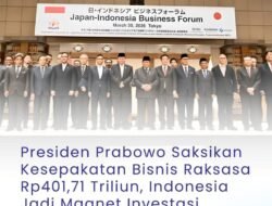 Presiden Prabowo Saksikan Kesepakatan Bisnis Raksasa Rp401,71 Triliun, Indonesia Jadi Magnet Investasi Kawasan