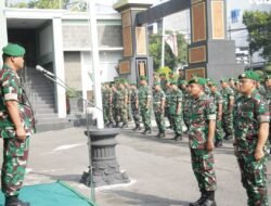 25 Personel Kodim 0808/Blitar Naik Pangkat, Wujud Apresiasi Dan Tuntutan Profesionalisme