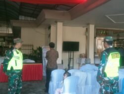 Babinsa Babadan Bersama Satgas Bela Kasih Amankan Ibadah Paskah 2026 Di Gereja Katolik ST. Petrus Paulus