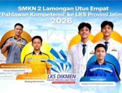 SMKN 2 Lamongan Kirim Empat Delegasi ke LKS Jatim
