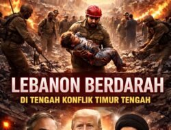 LEBANON BERDARAH DI TENGAH KONFLIK TIMUR TENGAH