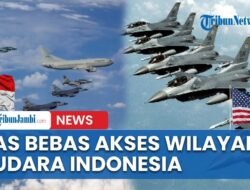 Bocor Dokumen Rahasia Ungkap AS Bebas Akses Wilayah Udara Indonesia, Pesawat Militer Operasi Darurat