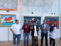 Laut Perjuangan, Tema Pameran Lukisan Prof Bambang Tjayadi ( Mas Mbenk ) Bercerita Maritim Nusantara.