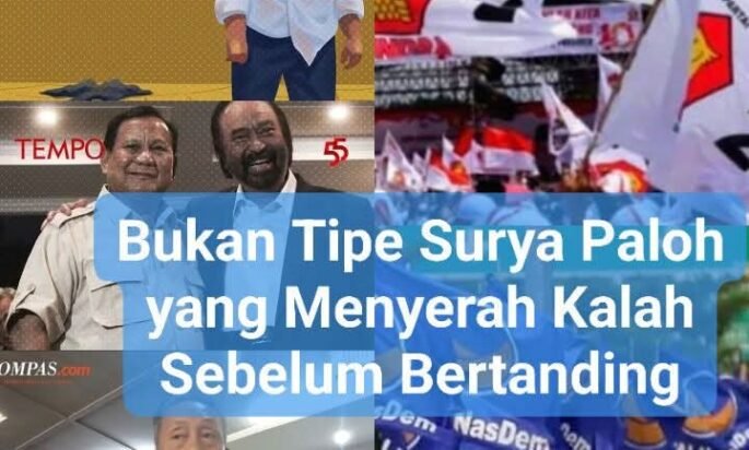 Sungguh tidak masuk akal Partai NasDem akan bergabung (fusi parpol) dengan Partai Gerindra.