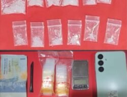 Polres Pelabuhan Tanjungperak Amankan Tersangka Kurir Sabu di Surabaya