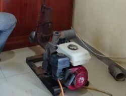 Polsek Kartoharjo Amankan Tersangka Spesialis Pencuri Pompa Air Sawah di Magetan