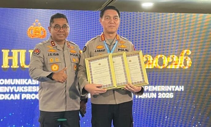 Bidhumas Polda Jatim Raih 3 Penghargaan Nasional di Rakernis Humas Polri 2026