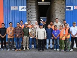 Presiden Prabowo Sidak langsung ke Gudang Bulog Danurejo Kabupaten Magelang .