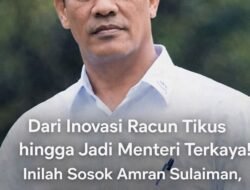 Dari Inovasi Racun Tikus hingga Jadi Menteri Terkaya! Inilah Sosok Amran Sulaiman, Sang Jenderal Pangan di Kabinet Prabowo