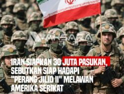 IRAN SIAPKAN 30 JUTA PASUKAN, SIAP HADAPI ” PERANG JILID II ” MELAWAN AMERIKA SERIKAT .