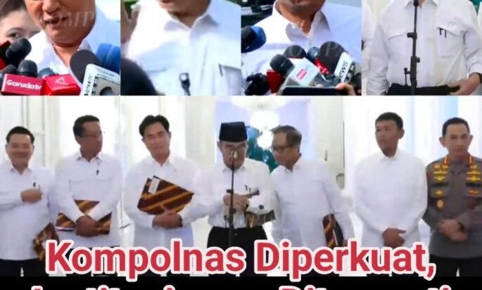 Kompolnas Diperkuat Institusi yang ditempati Polri Aktif akan di atur UU