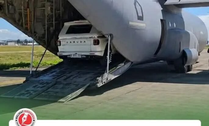 Mobil Maung RI Tampil di KTT ASEAN,Diboyong Pakai Pesawat Militer