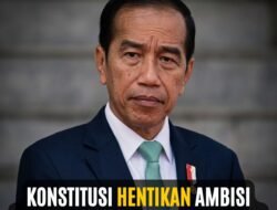 Konstitusi Hentikan Ambisi Jokowi Memindahkan Ibu Kota Negara
