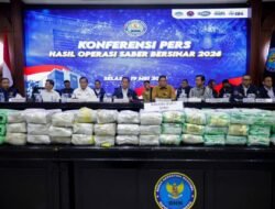 OPERASI SABER BERSINAR 2026 : BNN Ungkap sejumlah kasus Narkotika di berbagai wilayah Indonesia .
