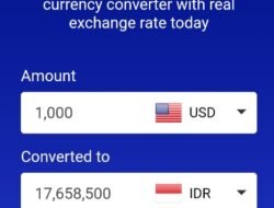 Simulasi harga barang dengan kurs Rp 17.663 hari Rabu ,19 mei 2026.
