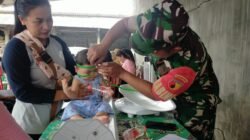 Sinergi Babinsa Dan Nakes Kelurahan Turi Kejar Target Posyandu Stunting Di Kota Blitar