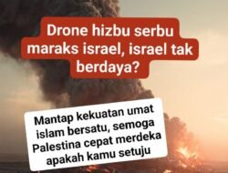 Drone Hizbu serbu Markas Israel , Israel tak Berdaya.