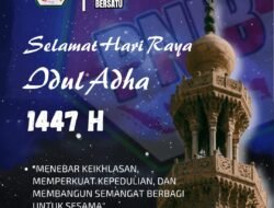 PNIB : Momentum Idul Adha Refleksikan Pengorbanan untuk Toleransi, Kepedulian dan Persatuan Seluruh Umat Beragama