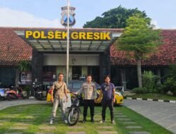 Gerak Cepat Polsek Gresik, Dua Pelaku Curanmor di Gresik Dibekuk Kurang dari 24 Jam