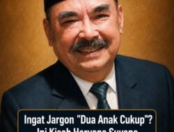 Ingat Jargon “Dua Anak Cukup”? Ini Kisah Haryono Suyono, Mantan Sopir Oplet yang Jadi Tangan Kanan 3 Presiden