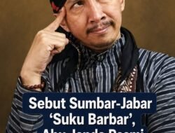 Sebut Sumbar-Jabar ‘Suku Barbar’, Abu Janda Resmi Dipolisikan! Reaksinya Bikin Netizen Makin Geram!