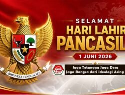 PNIB : Selamat Hari Lahir Pancasila 1 Juni, Ideologi Bangsa Penjaga dari serangan Ideologi Khilafah Terorisme yang Bukan Omon Omon