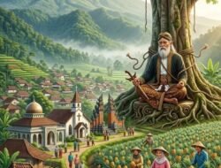 MENYINGKAP MISTERI “MBEDALI TALI”: Kisah Pangeran Mataram, Pohon Raksasa Kelud, dan Harmoni “Desa Sejuta Umat” di Ujung Kediri