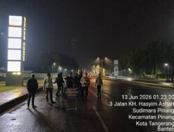 Patroli Gabungan Polsek Pinang dan Brimob Ciptakan Rasa Aman bagi Masyarakat