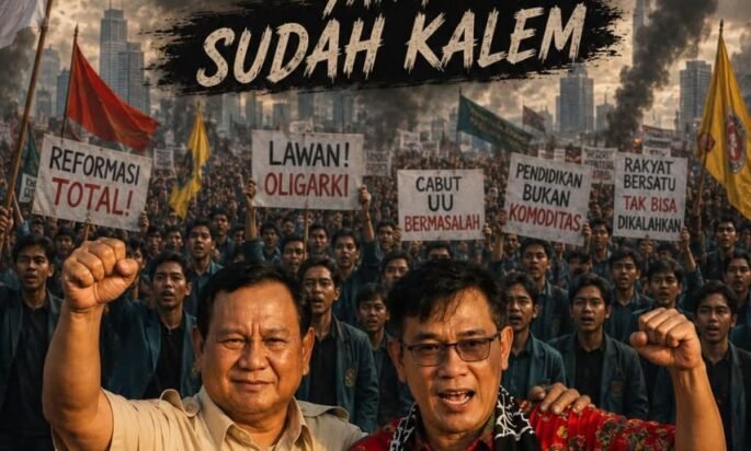 Budiman Sudjatmiko, Hantu yang Mengintai di Belakang Setiap Demo Mahasiswa