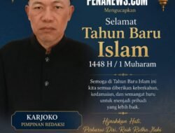 Keluarga Besar Media Jelajah Pena News.com Mengucapkan Selamat Tahun Baru Islam 1448 H / 1 Muharam 1448 H‎
