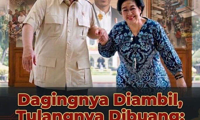 Dagingnya Diambil, Tulangnya Dibuang: Membaca Sikap Politik Megawati dari Gus Dur, Jokowi, hingga Romansa Pragmatis Bersama Prabowo